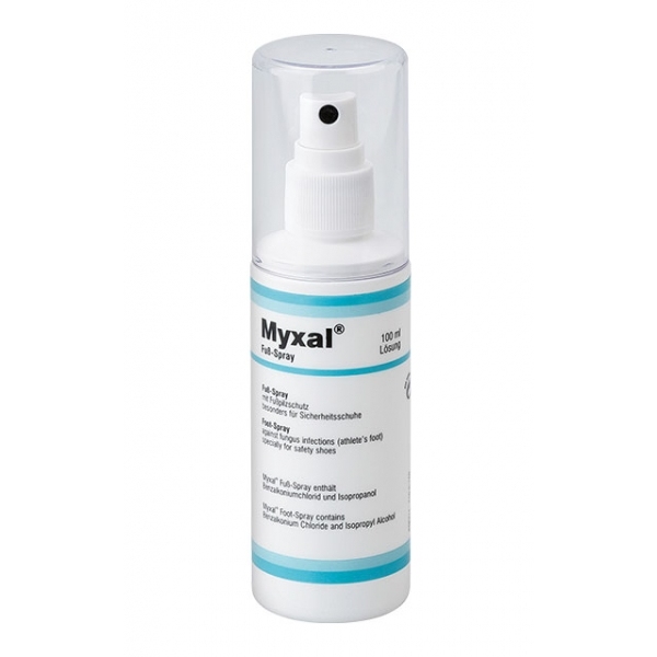 vacancy domain dispatch Spray fara alcool cu efect antibacterial si antimicotic MYXAL Foot-Spray-  100 ml | Dalgeco